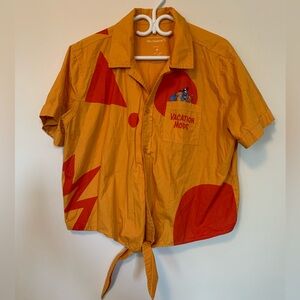 Disney Aladin Graphic Button Down